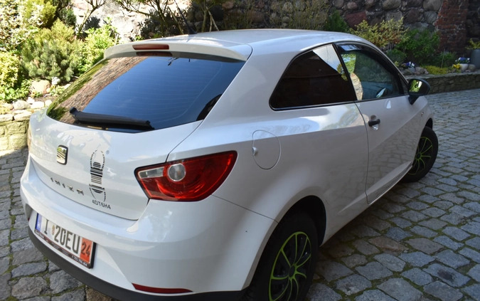 Seat Ibiza cena 10900 przebieg: 231543, rok produkcji 2009 z Miastko małe 326